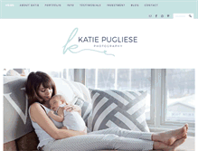 Tablet Screenshot of katiepugliesephotography.com